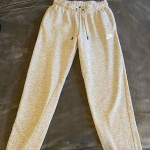 Grey Nike joggers